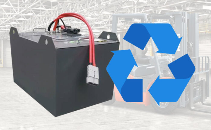 Forklift Lithium Battery Recycling in USA