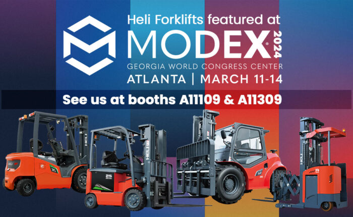 Industrial Forklifts at MODEX 2024