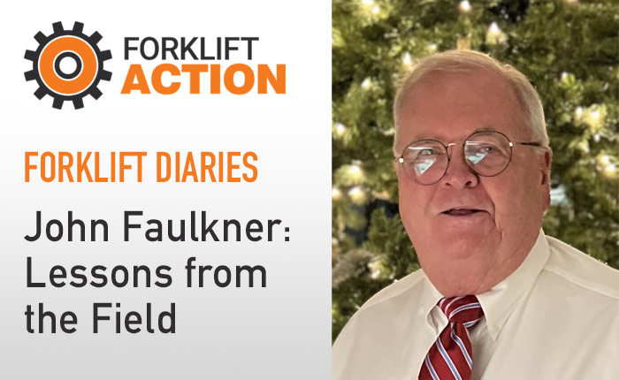 CEO John Faulkner Featured in ForkliftAction